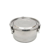 Stainless Steel Airtight Watertight Food Storage Container - 12 cm / 4.75  in.